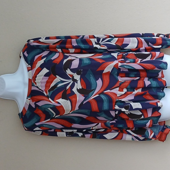 Anthropologie Maeve Cheyenne Peplum Top Size XL - Picture 7 of 9